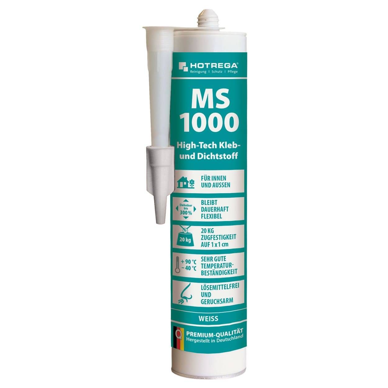 MS 1000 – Kleb- und Dichtstoff – WEISS